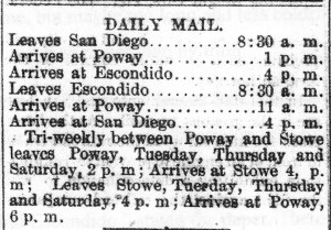 Poway mail