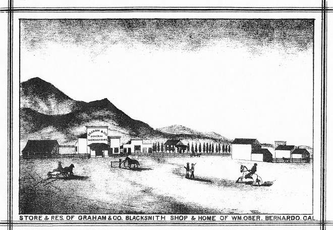 Bernardo town sketch