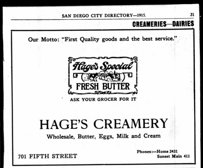 Hage creamery